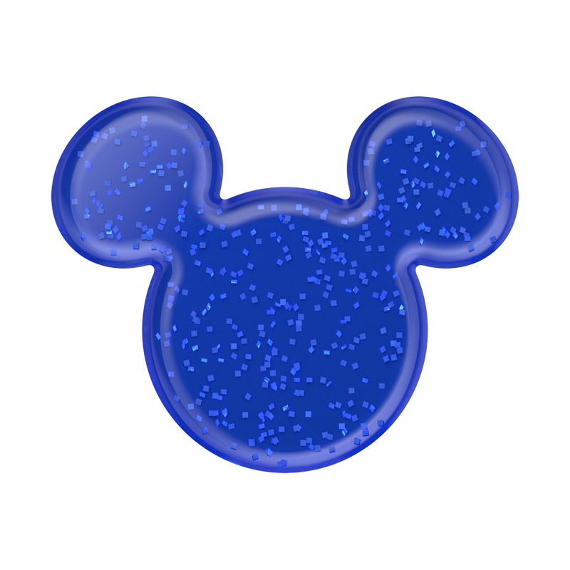 Earridescent Navy Glitter Mickey Mouse image number 1